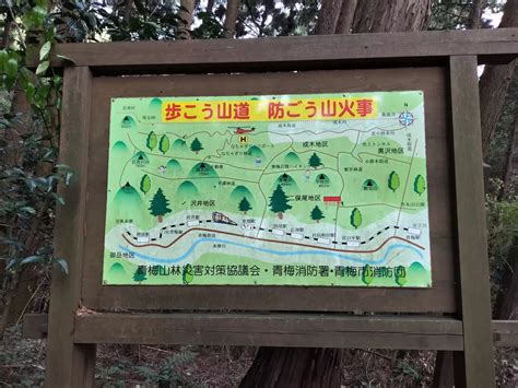 山辛|雷電山・辛垣山 青梅ハイキングコース